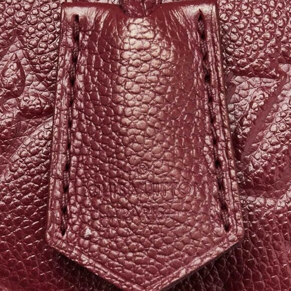 Louis Vuitton Aurore Monogram Empreinte Leather Montaigne MM Bag w/o Strap - Picture 7 of 12